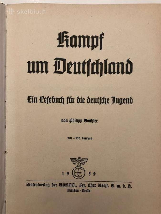 Kamph Um Deuchland * II Laipsnio Ordinas - nuotraukos Nr. 3