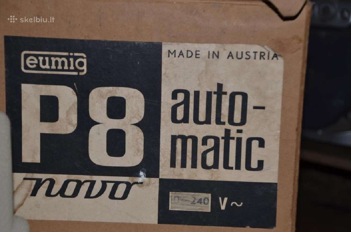 1962 metų Austriškas Kino projektorius - nuotraukos Nr. 2