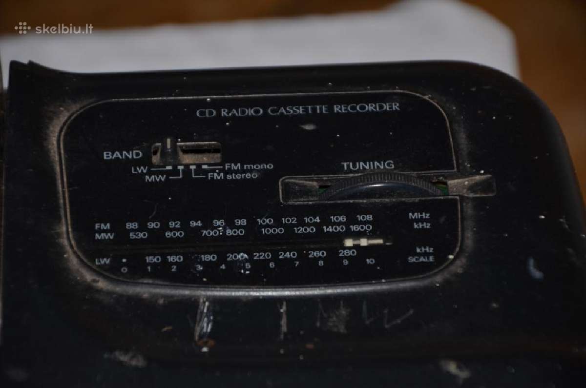 Sanyo boombox - nuotraukos Nr. 4