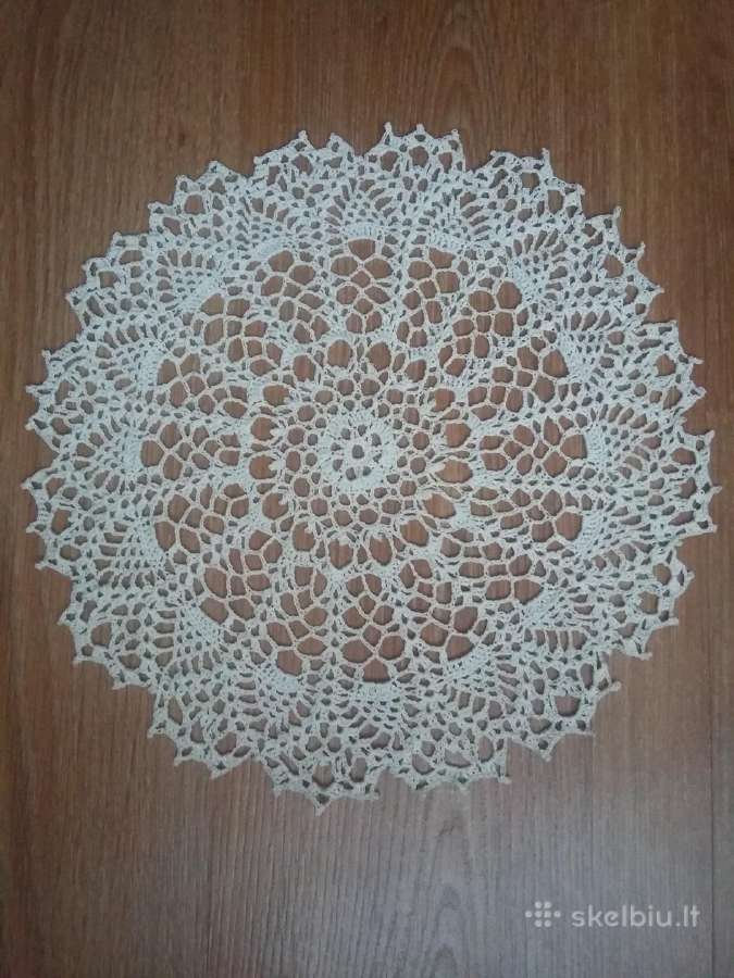 Nertos servetėlės. Skersmuo 30 cm - nuotraukos Nr. 3