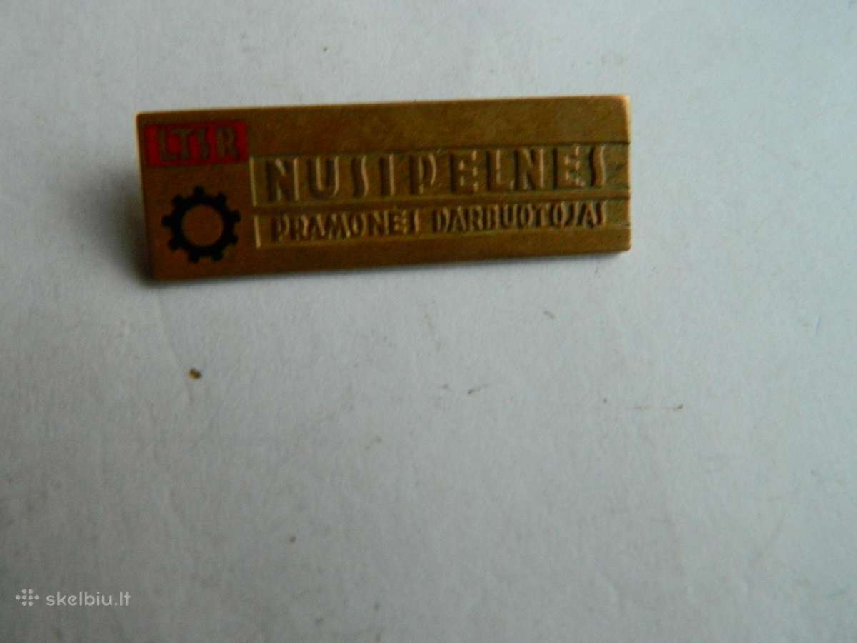 Ltsr nusipelnes pramones darbuotojas