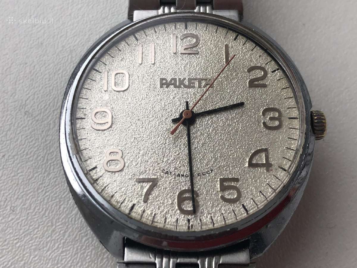 Tarybiniai laikrodziai Wostok ir Raketa - nuotraukos Nr. 3