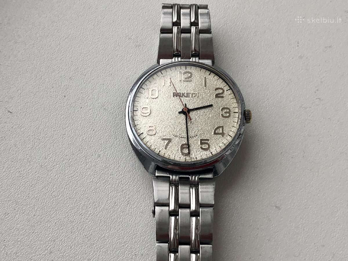 Tarybiniai laikrodziai Wostok ir Raketa - nuotraukos Nr. 4