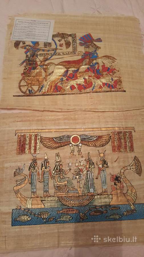 Originalus Egipto papirusai