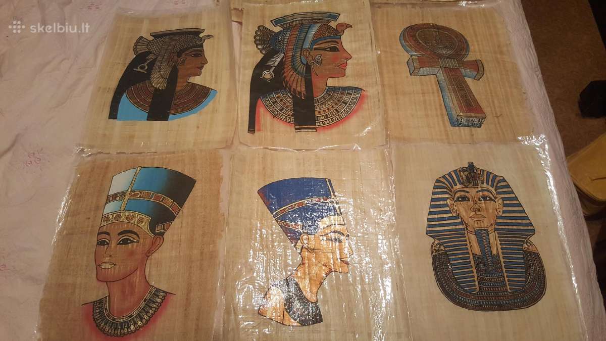 Originalus Egipto papirusai - nuotraukos Nr. 3