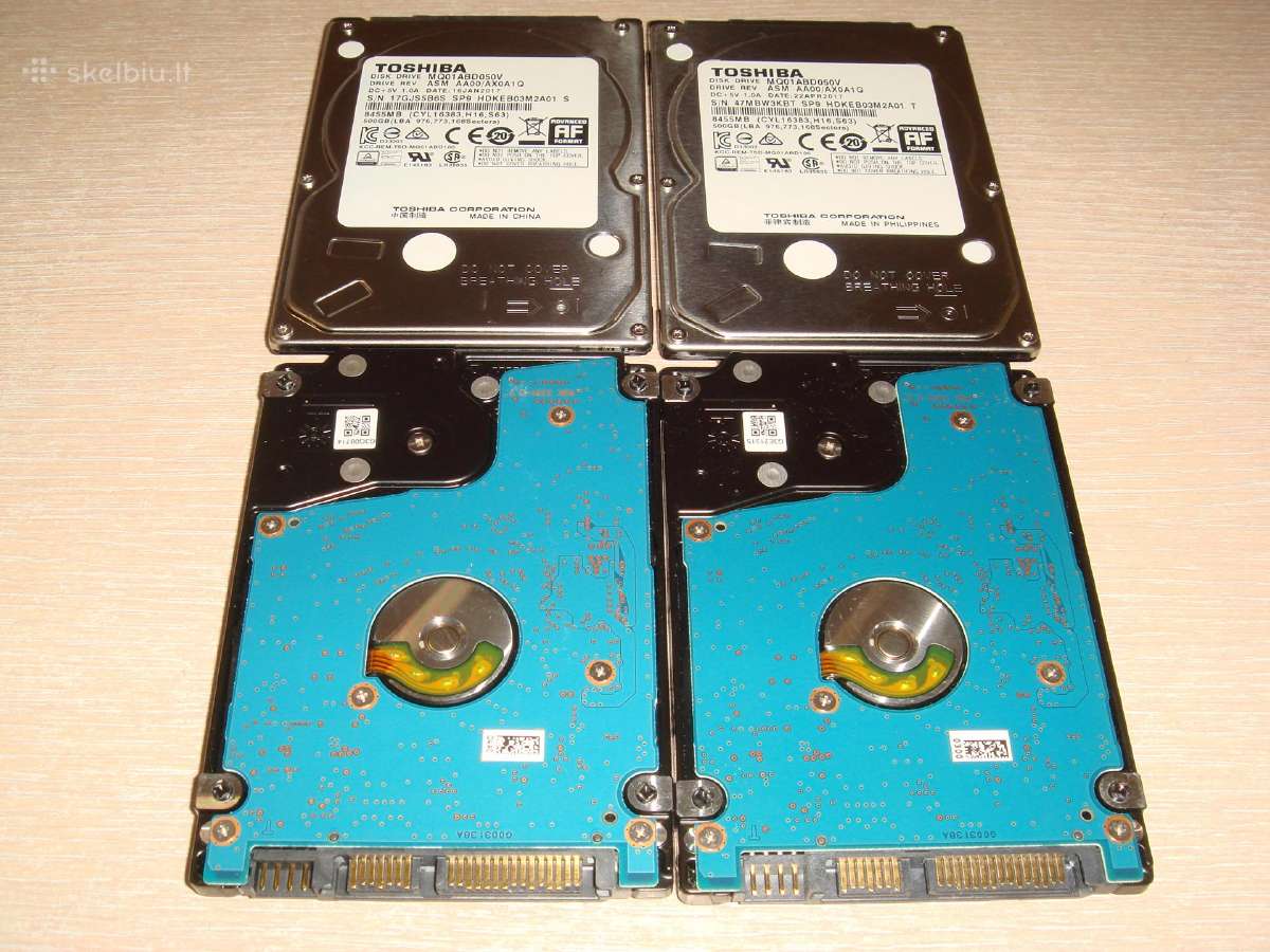 Kietieji Diskai Hdd500750gb1tb 2.5" Sata jungtis