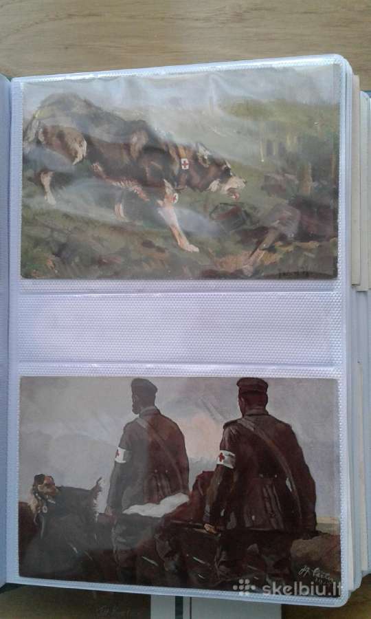 1914 m. 1-as pasaul. k. sunys sanit. atvirukai - nuotraukos Nr. 2