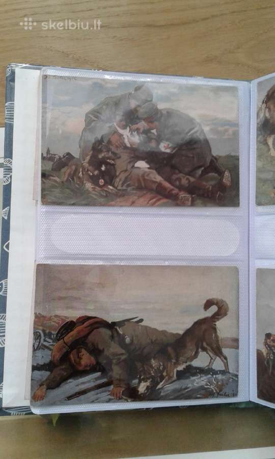 1914 m. 1-as pasaul. k. sunys sanit. atvirukai - nuotraukos Nr. 3