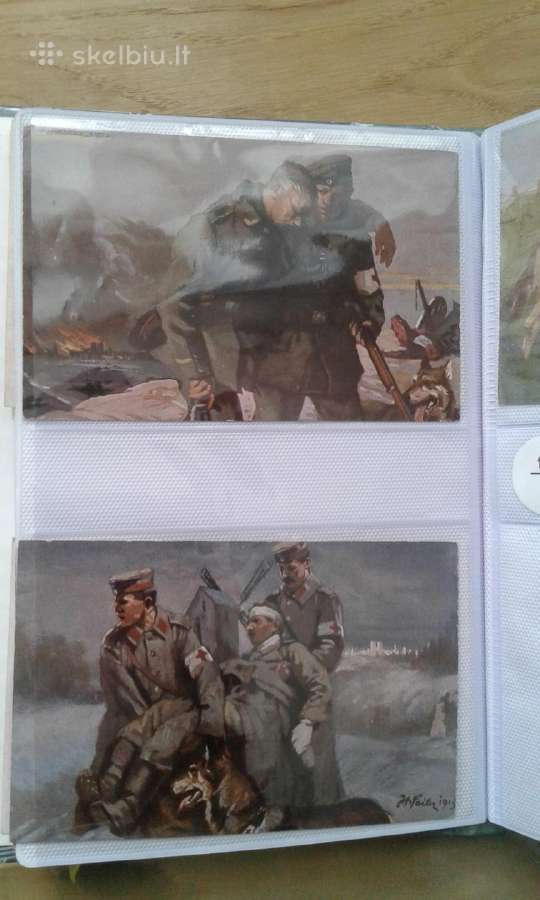 1914 m. 1-as pasaul. k. sunys sanit. atvirukai - nuotraukos Nr. 4