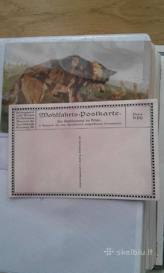 1914 m. 1-as pasaul. k. sunys sanit. atvirukai - nuotraukos Nr. 6