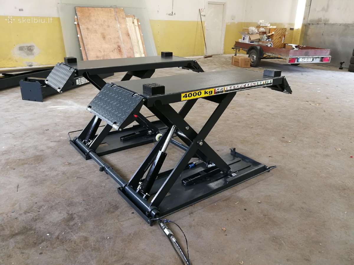 Mobilus žirklinis keltuvas - su Easy Lift sistema - nuotraukos Nr. 2