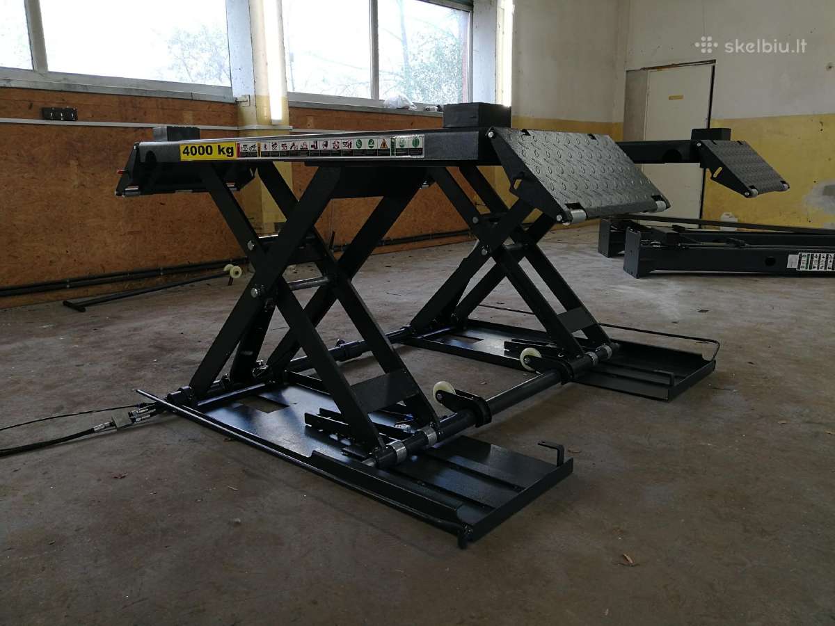 Mobilus žirklinis keltuvas - su Easy Lift sistema - nuotraukos Nr. 3