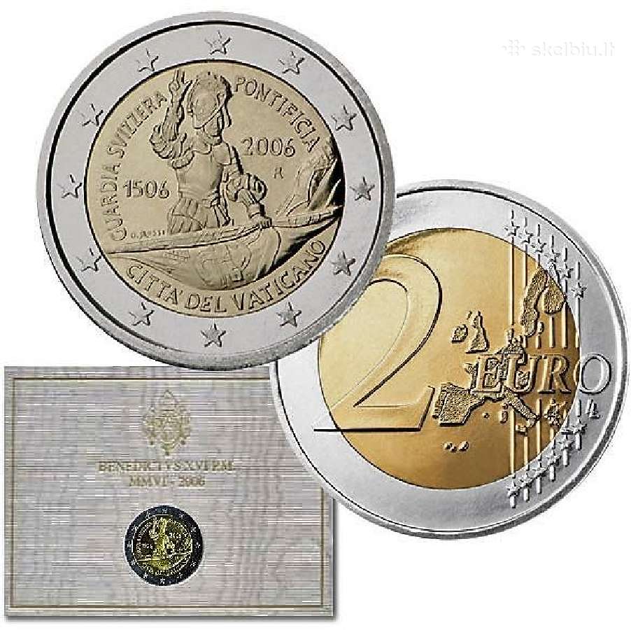 Vatikano 2 eurų proginės monetos ir rinkiniai - nuotraukos Nr. 23