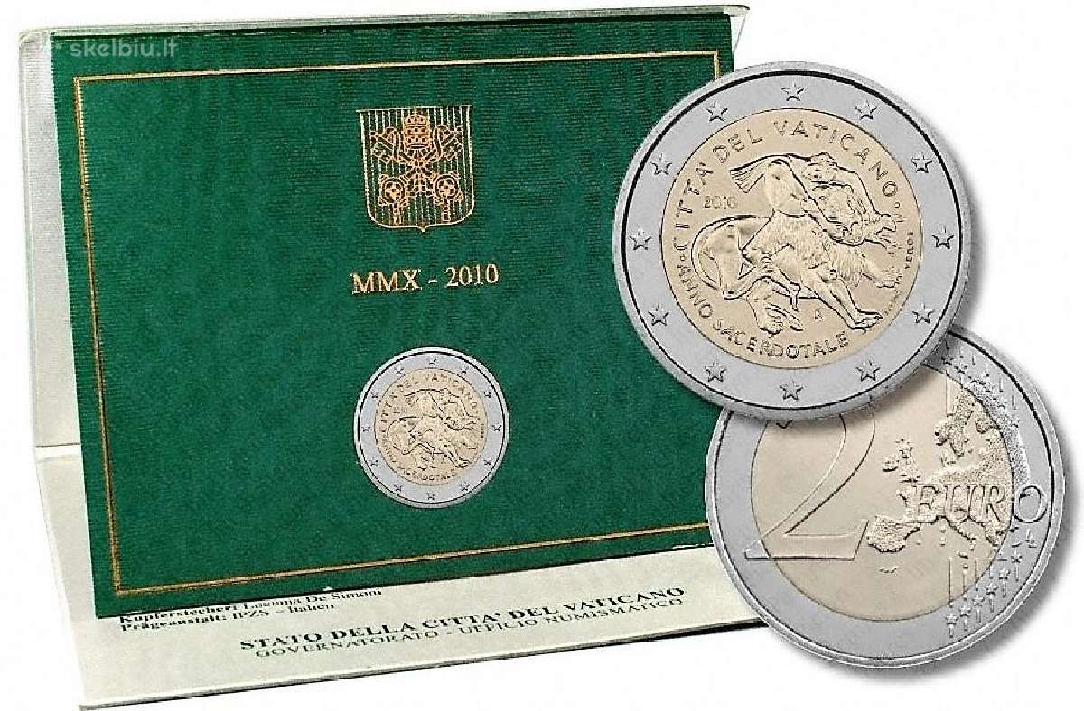 Vatikano 2 eurų proginės monetos ir rinkiniai - nuotraukos Nr. 19