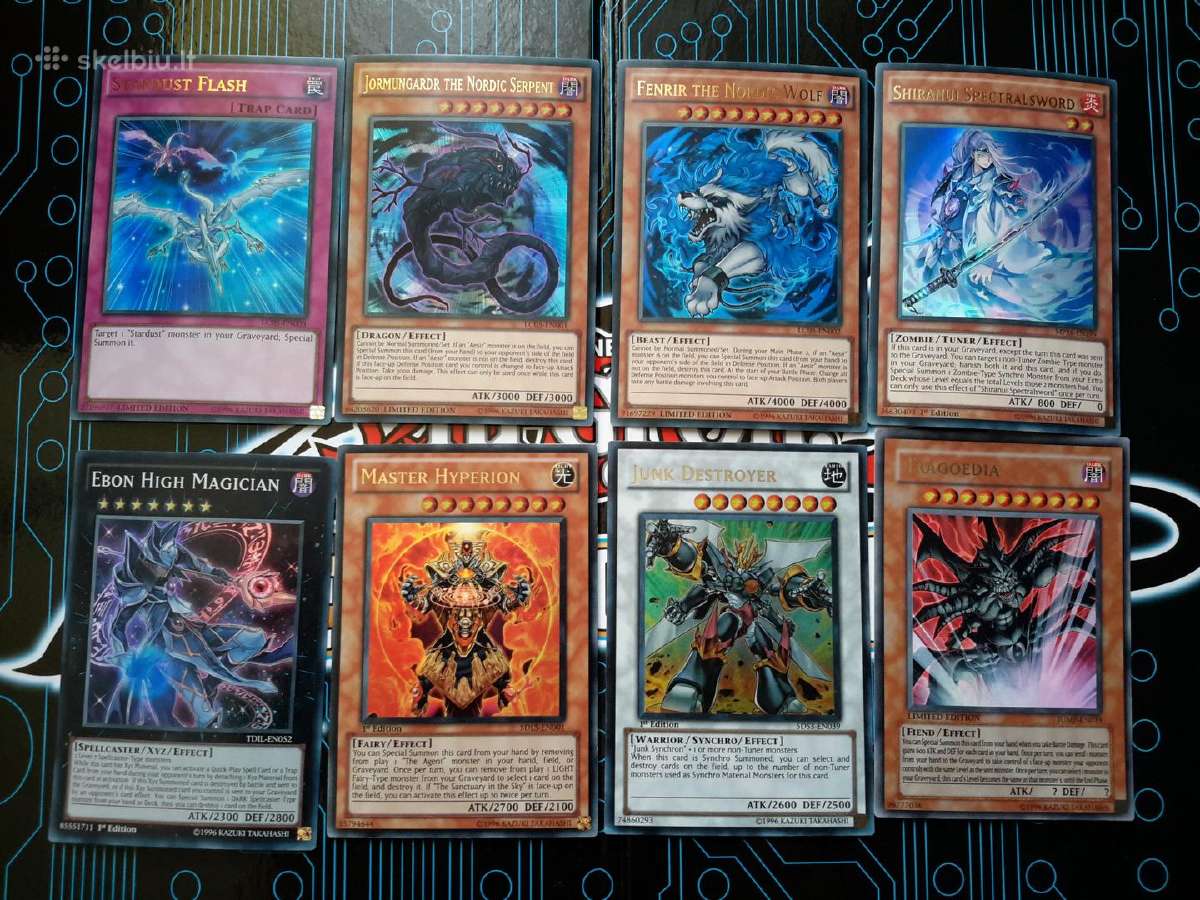 Yu Gi Oh Yugioh Yu-gi-oh kortos - nuotraukos Nr. 17