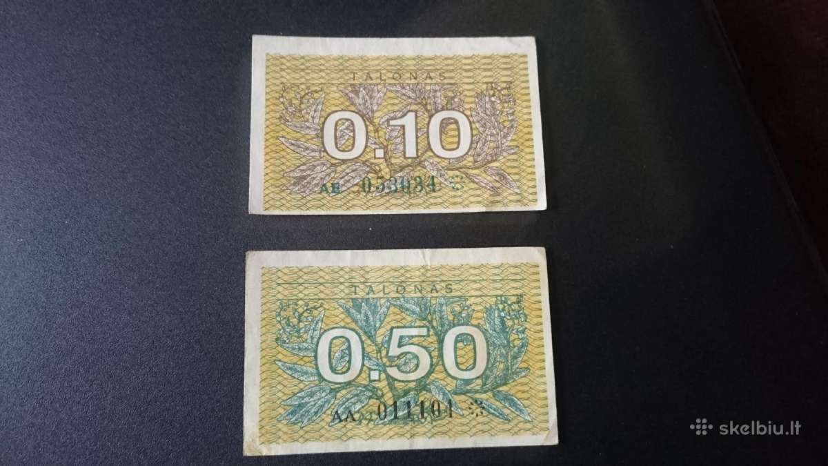 Ivairus piniginiai banknotai - nuotraukos Nr. 3