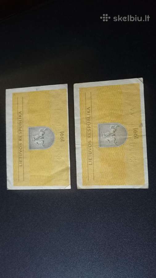 Ivairus piniginiai banknotai - nuotraukos Nr. 4