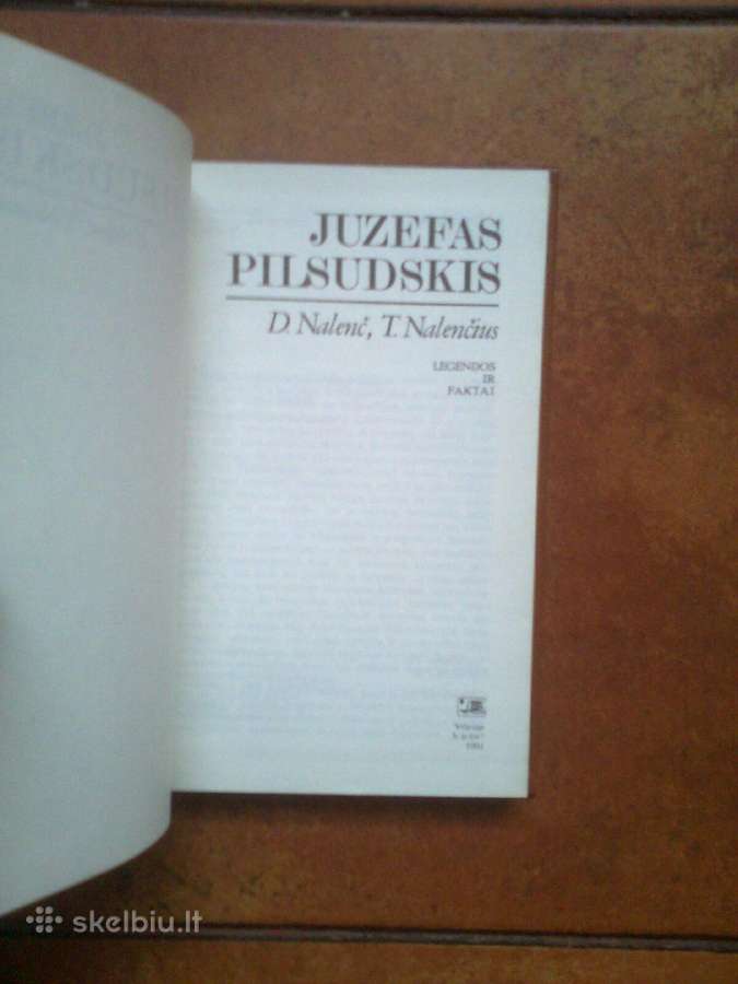 Daria i Tomasz Nalecz "Juzefas Pilsudskis" 1991 m. - nuotraukos Nr. 2