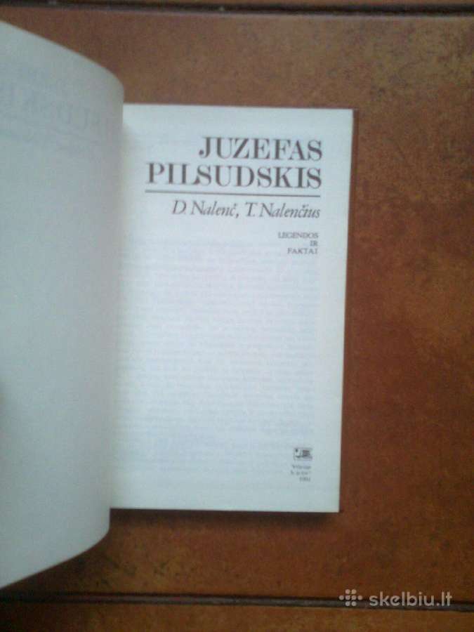 Daria i Tomasz Nalecz "Juzefas Pilsudskis" 1991 m. - nuotraukos Nr. 2