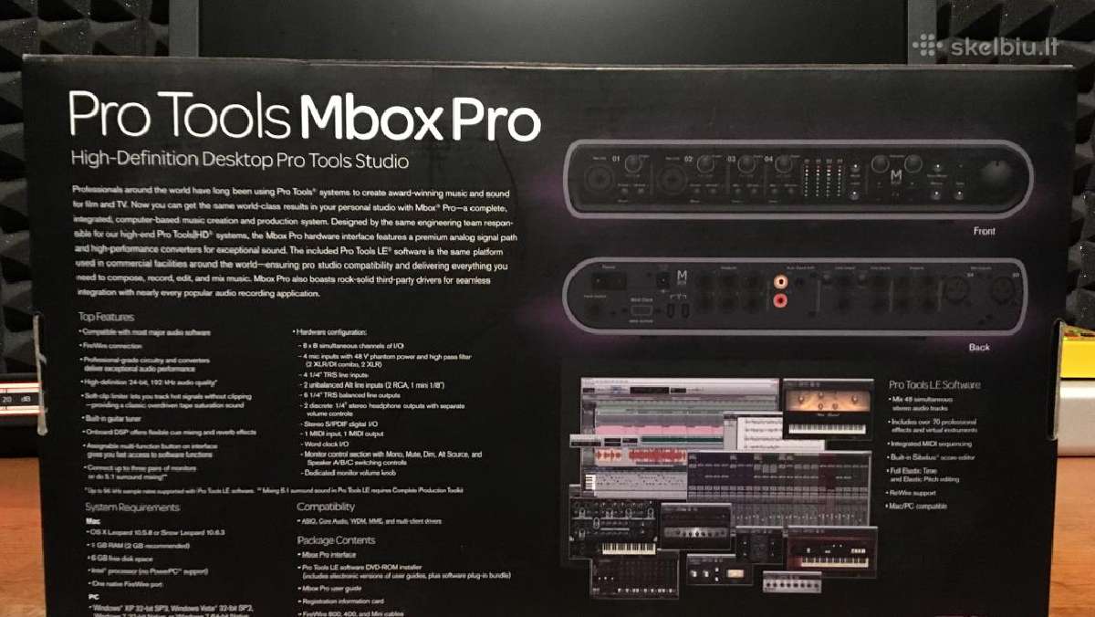 Avid M Box Pro - nuotraukos Nr. 10