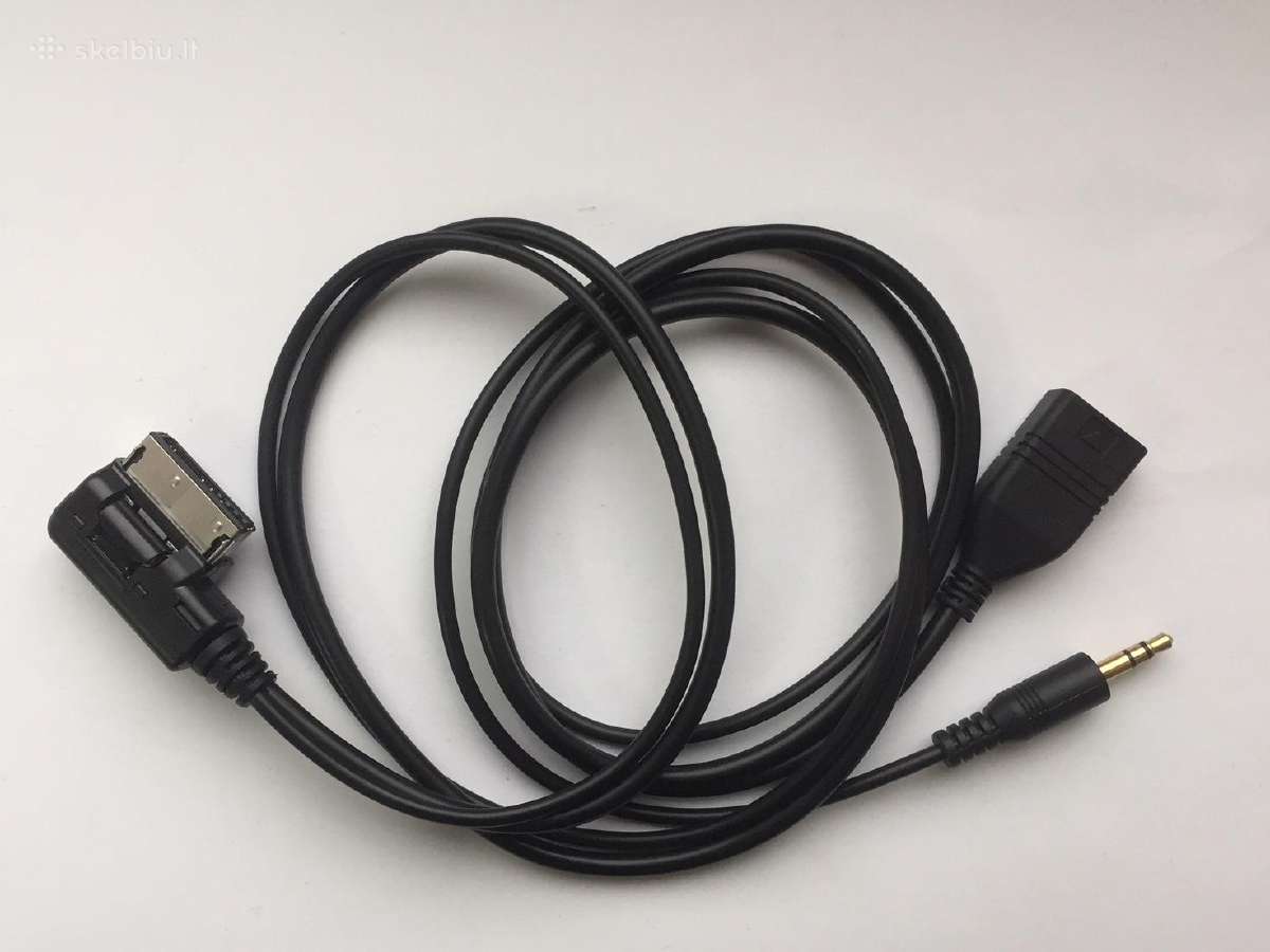 Audi Vw Skoda Ami Mmi Usb iPod Aux music kabelis - nuotraukos Nr. 3