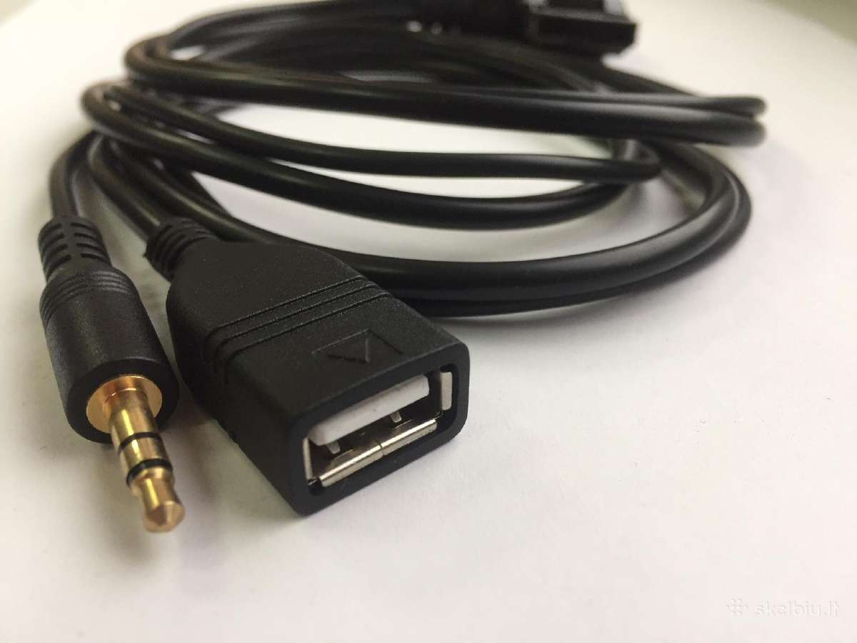 Audi Vw Skoda Ami Mmi Usb iPod Aux music kabelis - nuotraukos Nr. 6
