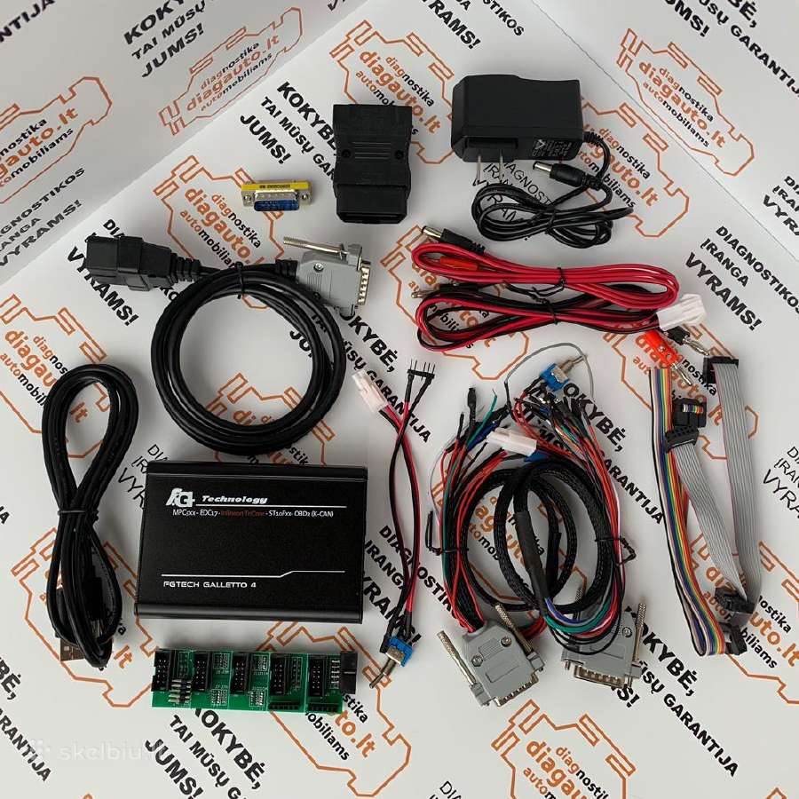 Fg Tech Galletto4, v54 chip tiuningavimo įranga - nuotraukos Nr. 4