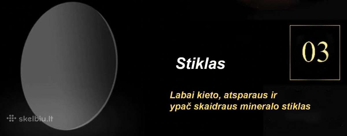 Laikrodis Lige, kvarcinis, atsparus, vyriškas - nuotraukos Nr. 7