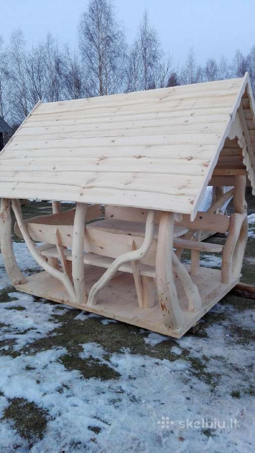 Parduodu kreivuolių pavėsines.kaina nuo 750€ - nuotraukos Nr. 19