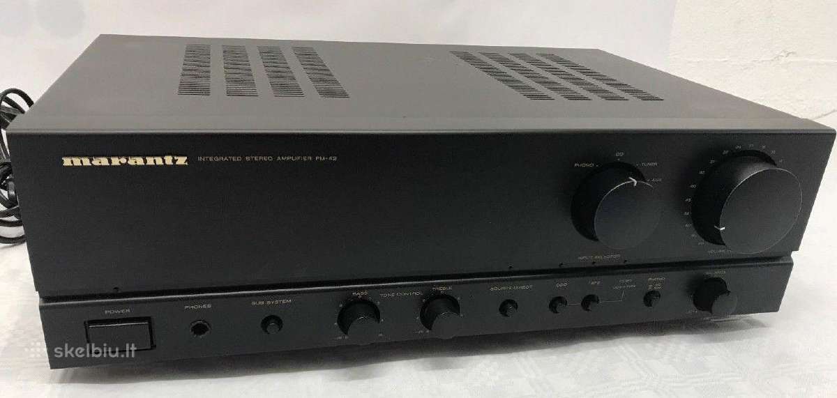 Stiprintuvas resiveris Luxman Marantz Akai Pioneer - nuotraukos Nr. 19