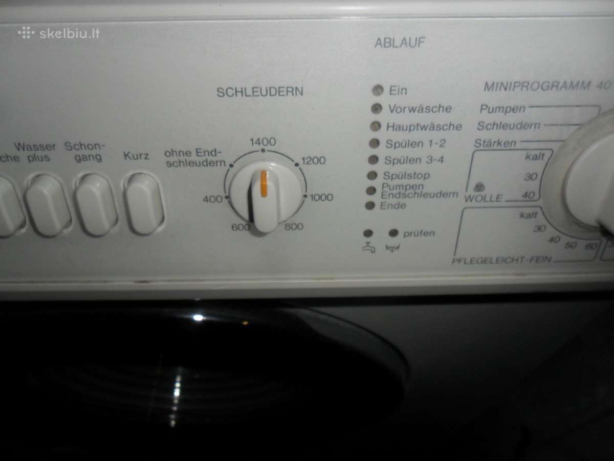 Skalbimo Masina Miele 1400aps - nuotraukos Nr. 5