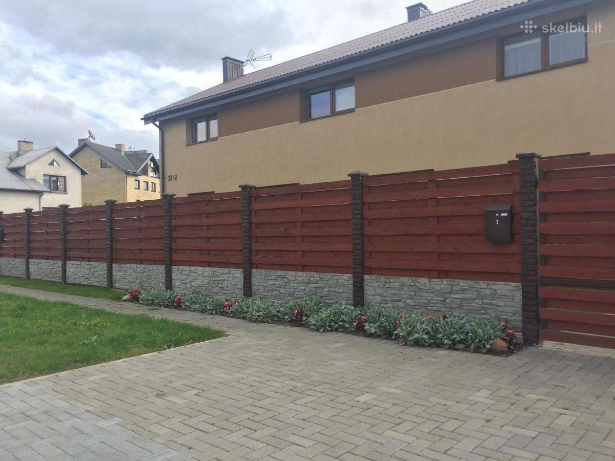 Betoninės tvoros, klinkerio imitacijos stulpai ! - nuotraukos Nr. 2