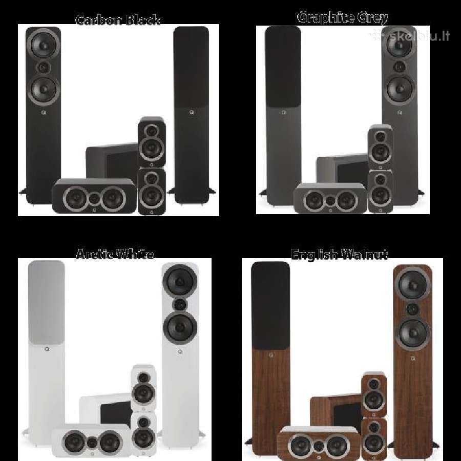 Q Acoustics Qa 5020 Qa5022 lentynines koloneles - nuotraukos Nr. 6
