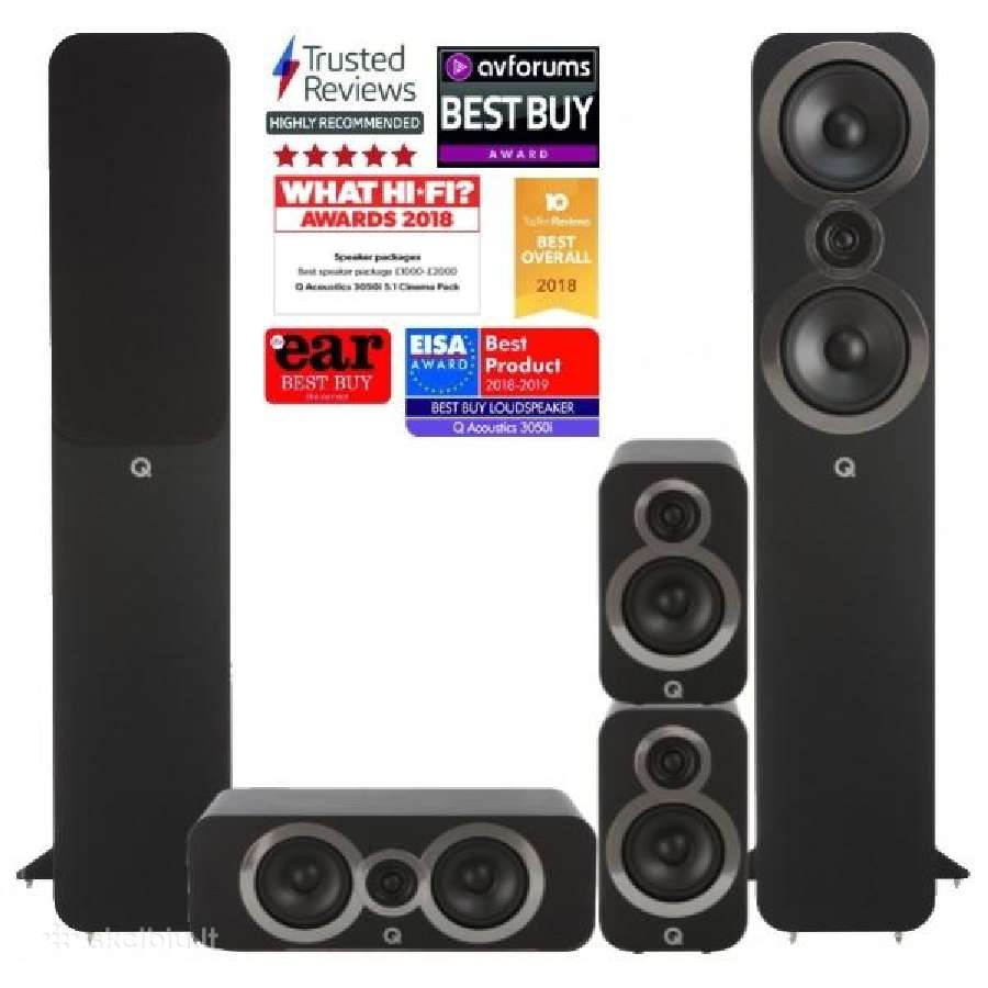 Q Acoustics Qa 5020 Qa5022 lentynines koloneles - nuotraukos Nr. 7