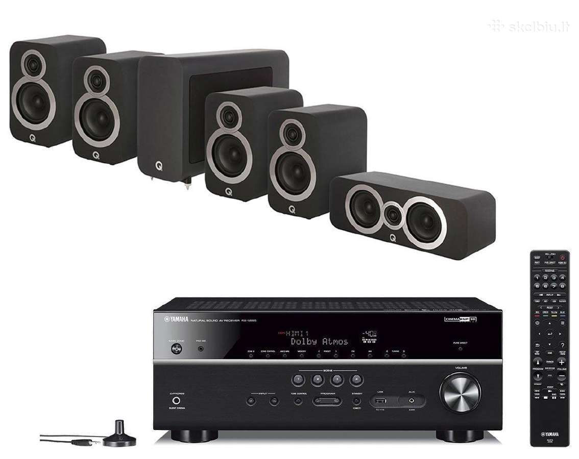 Q Acoustics Qa 5020 Qa5022 lentynines koloneles - nuotraukos Nr. 12