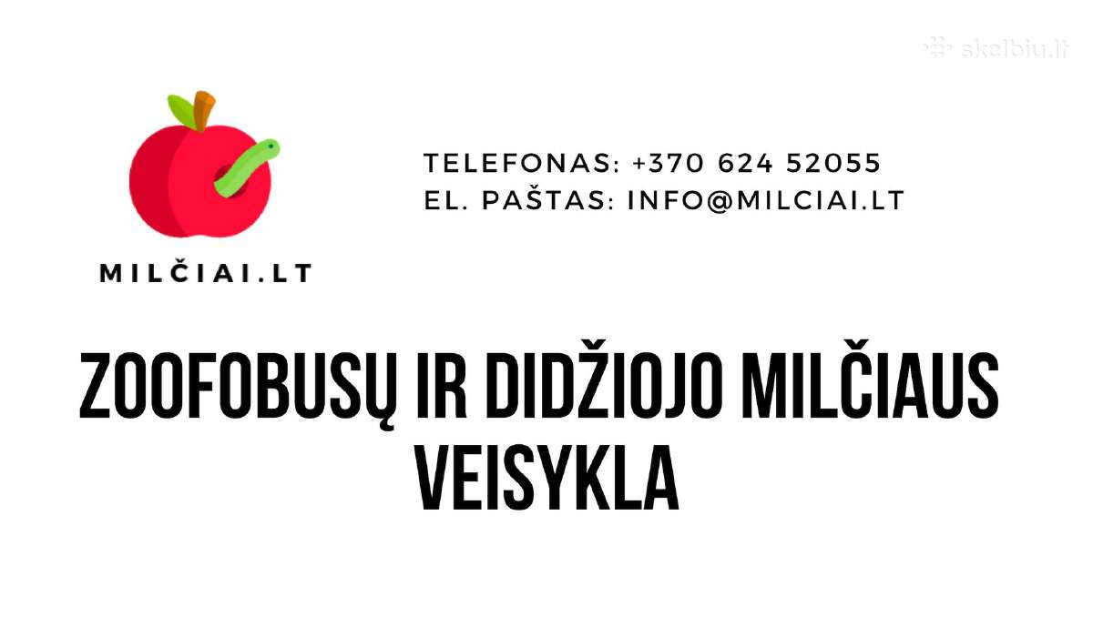 Milčiaus ir zoofobusų lervos - nuotraukos Nr. 2
