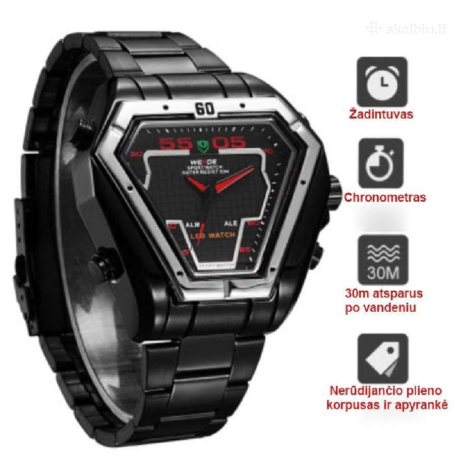 Laikrodis Weide Wh1102 - nuotraukos Nr. 4