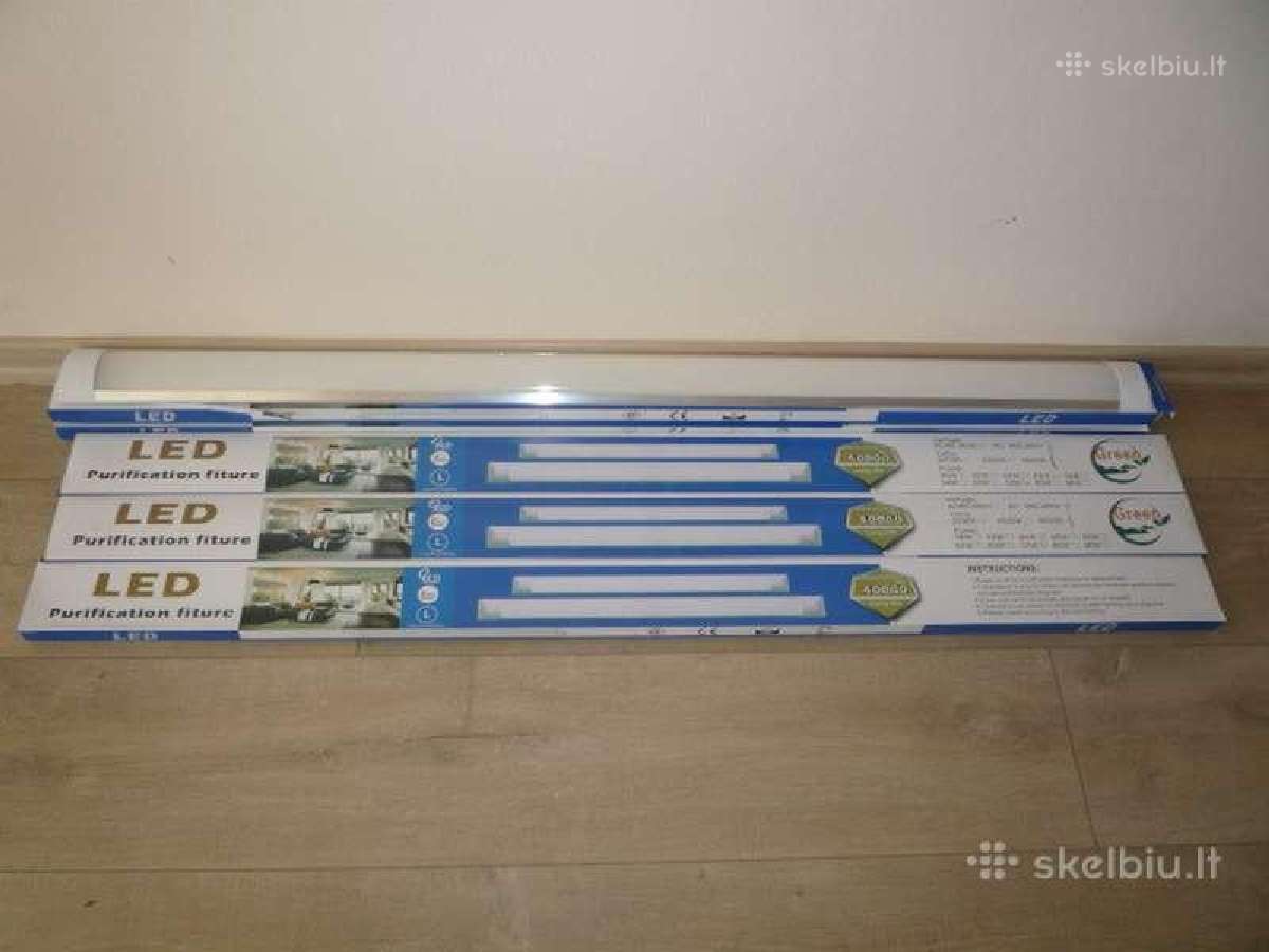 LED Sviestuai 40-120w 6500k 4500k 1,2 ilgis - nuotraukos Nr. 3