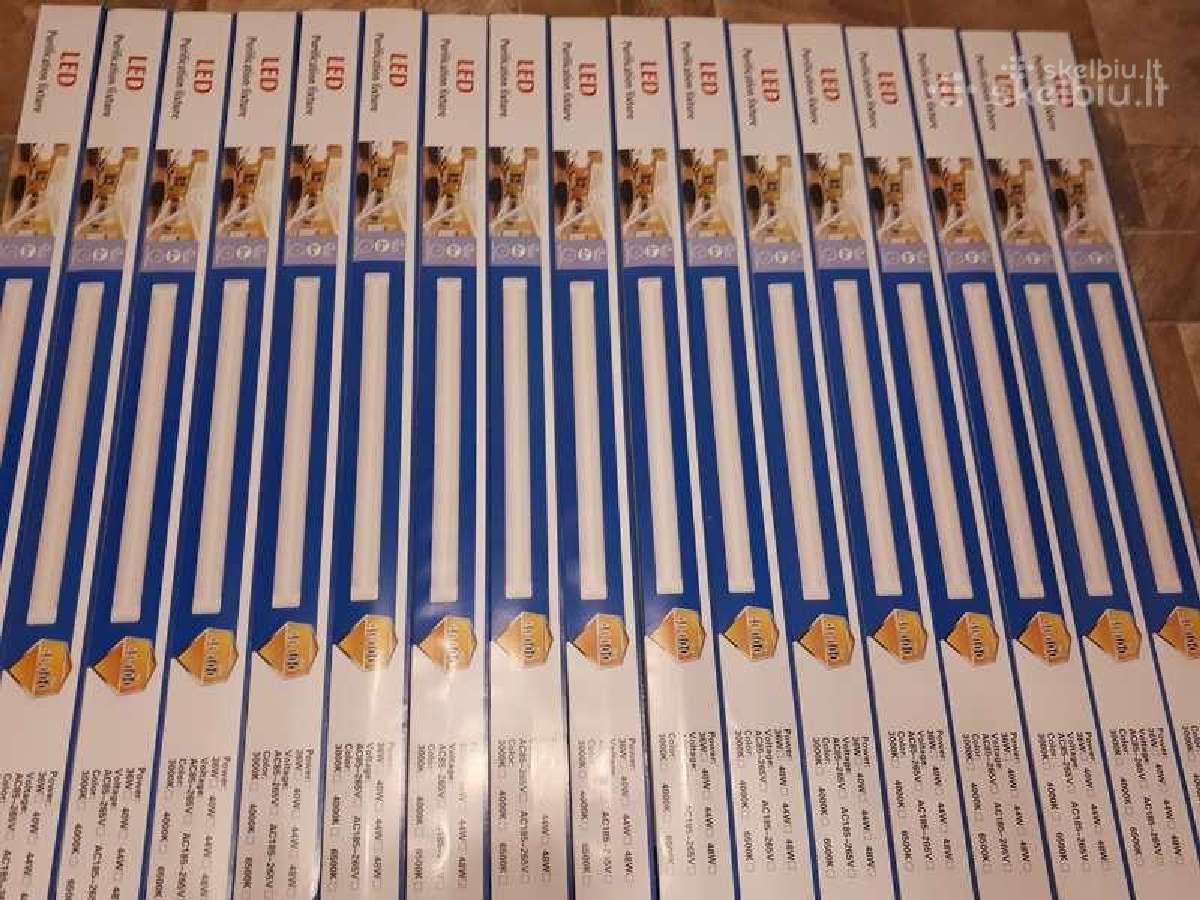 LED Sviestuai 40-120w 6500k 4500k 1,2 ilgis - nuotraukos Nr. 5