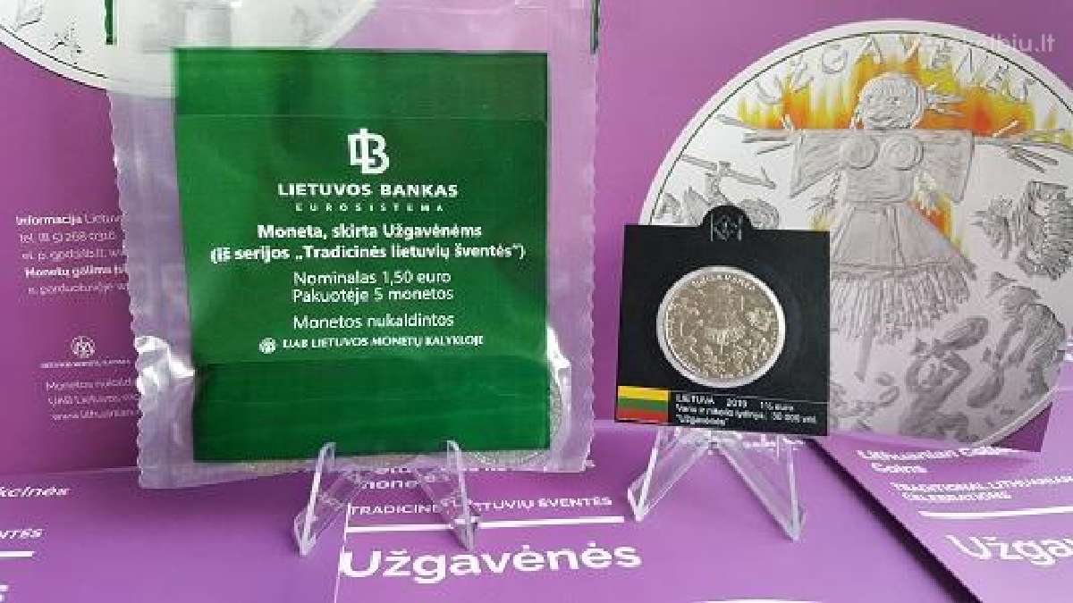 1,50 Euro monetos, skirtos Užgavėnėms - nuotraukos Nr. 2