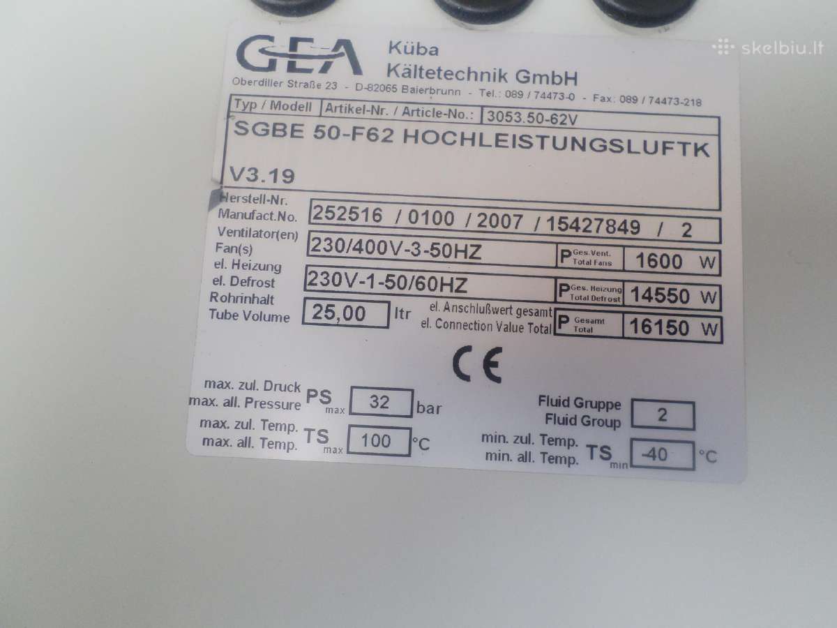 Bitzer cuba saldymo kompresorius - nuotraukos Nr. 7