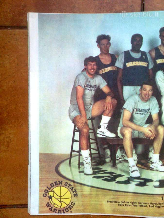 Šarunas Marčiulionis ir "Golden state warriors" - nuotraukos Nr. 2