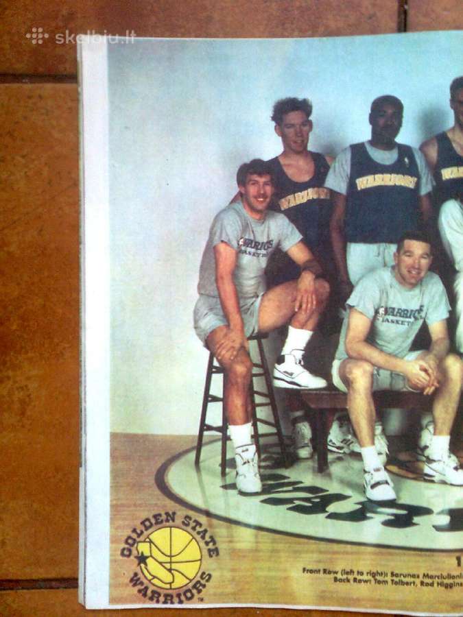 Sarunas Marciulionis ir "Golden state warriors" - nuotraukos Nr. 2