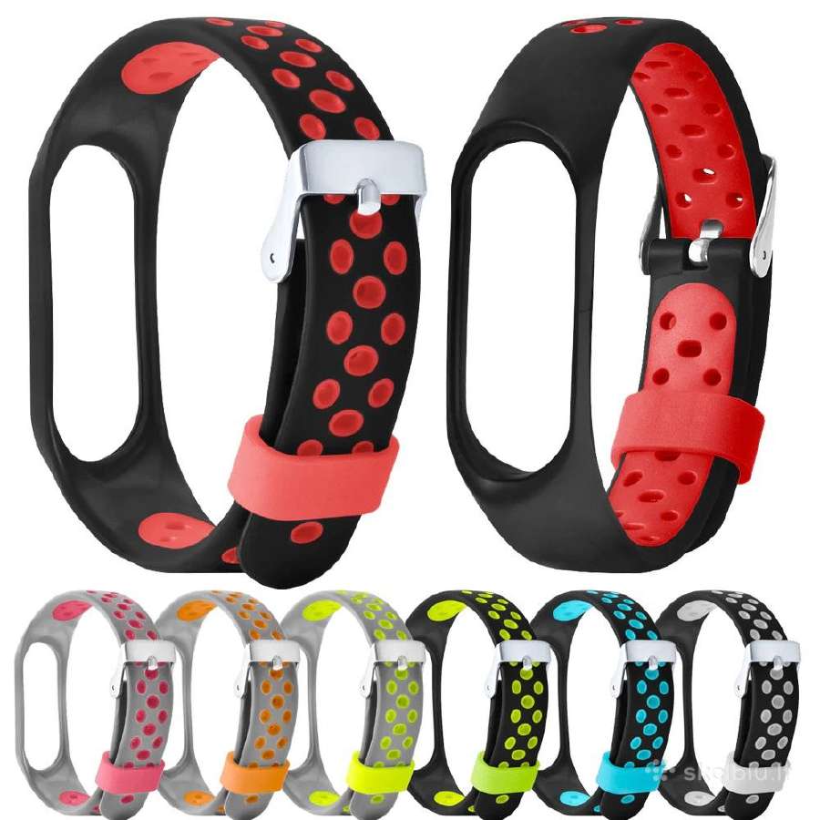 Xiaomi Mi Band 3456 apyrankės (dvisp. su sagtimi)