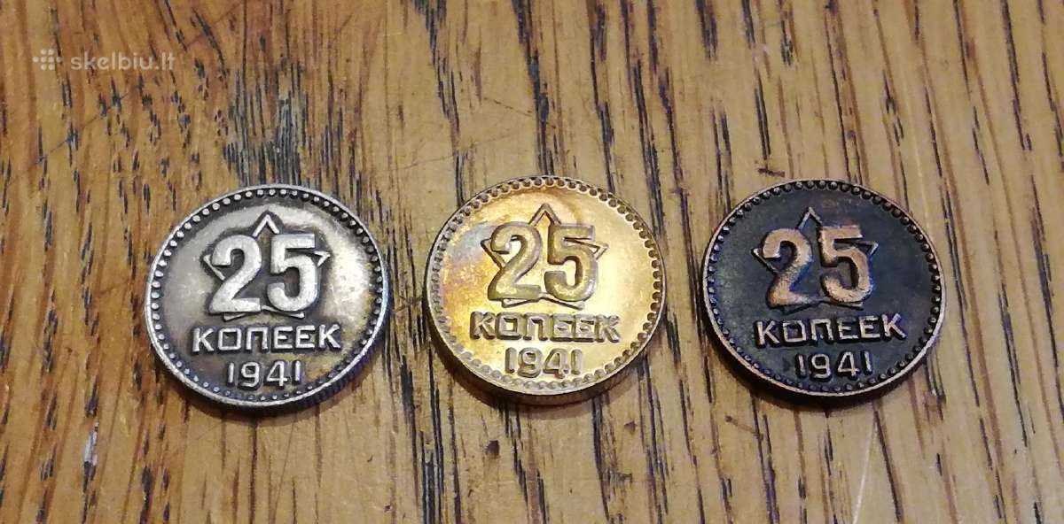 Bandomųjų TSRS monetų Kopijos - nuotraukos Nr. 5