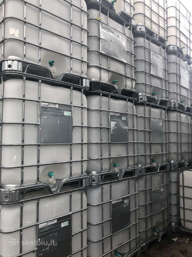 1000 litru ibc talpos, konteineriai, statines - nuotraukos Nr. 3