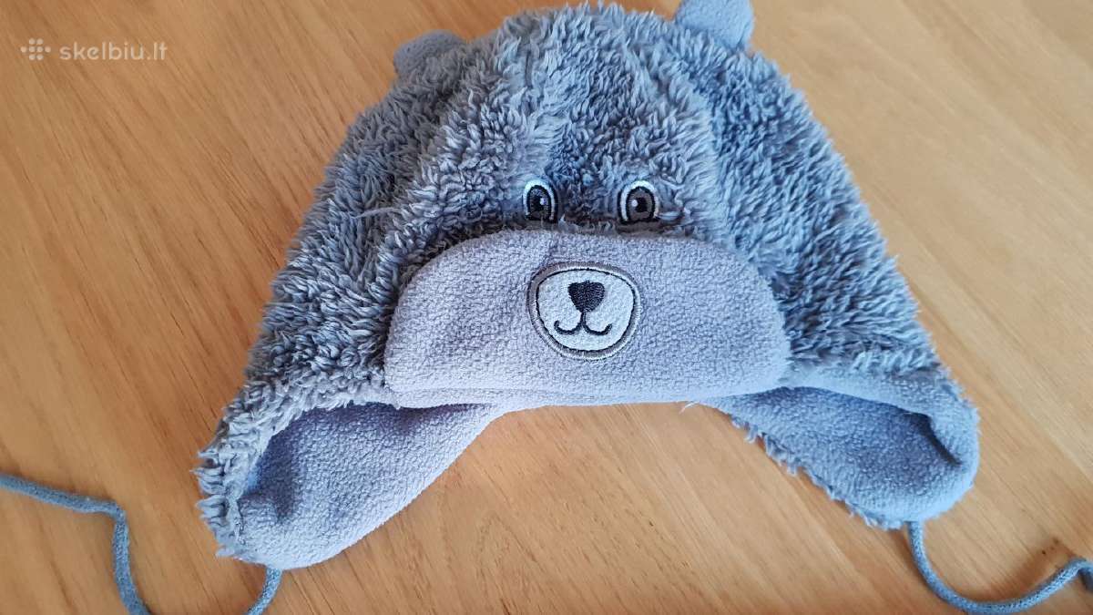 Kepurytė ir šalio komplektukas 1-2m berniukui - nuotraukos Nr. 2