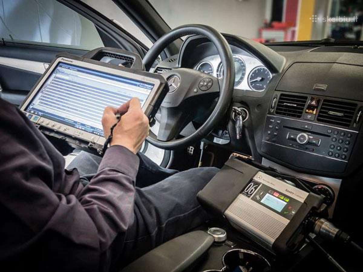 Airmatic pneumo pakaba remontas Mercedes E W211 - nuotraukos Nr. 3