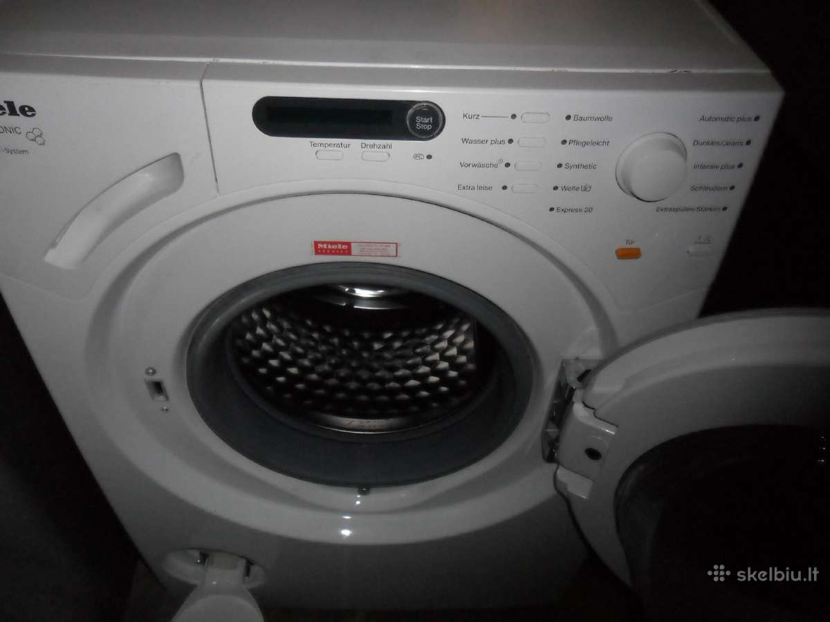 Skalbimo Masina Miele 7kg W1914 - nuotraukos Nr. 3