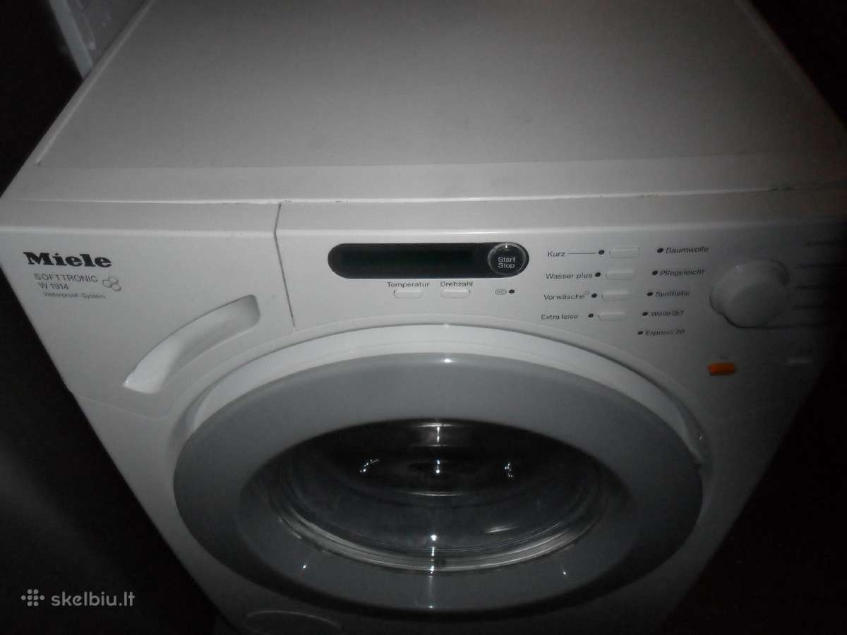 Skalbimo Masina Miele 7kg W1914 - nuotraukos Nr. 5
